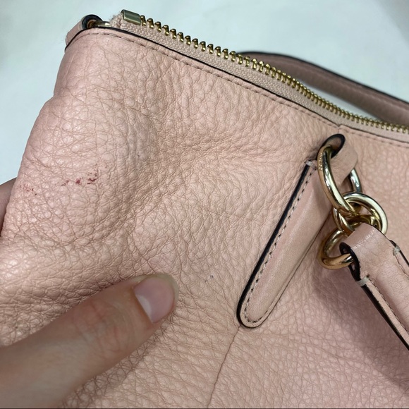 Coach Pebble Pink Purse - Picture 16 of 16